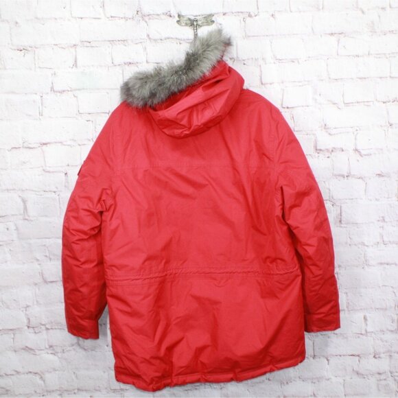 LL Bean Baxter State Down Parka Red Size Large - Picture 6 of 12